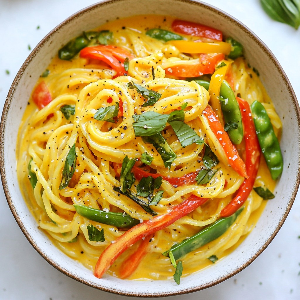 5-Ingredient Thai Coconut Curry Noodles Flavor Boost