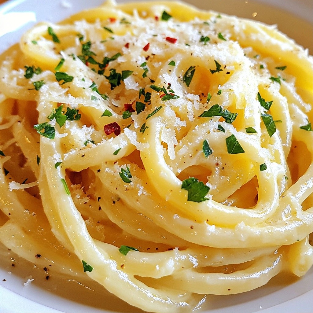Creamy 15-Minute Garlic Parmesan Pasta Delight Recipe