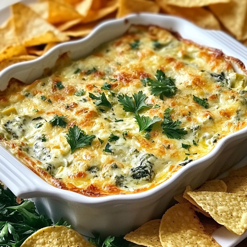 Copycat Spinach Artichoke Dip Easy and Tasty Recipe