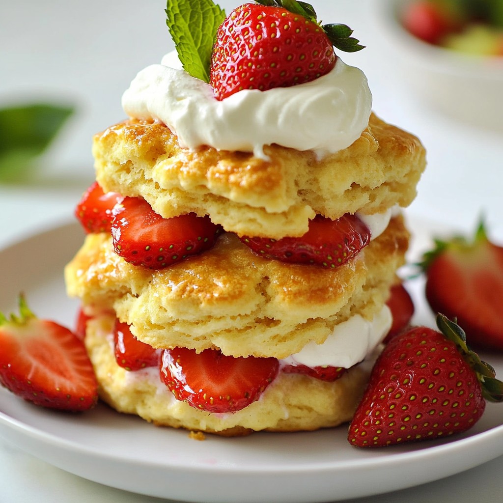 Strawberry Shortcakes Delightful Recipe to Enjoy