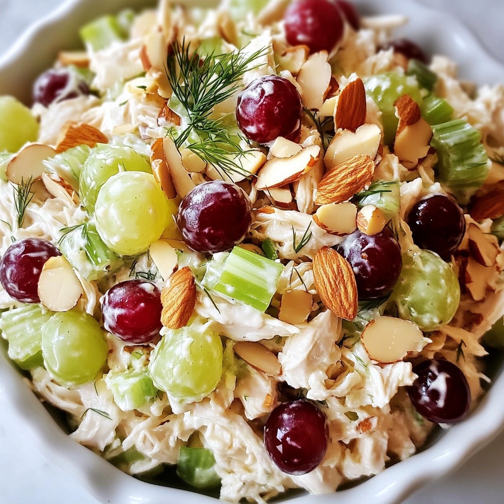 Greek Yogurt Chicken Salad Quick and Tasty Recipe