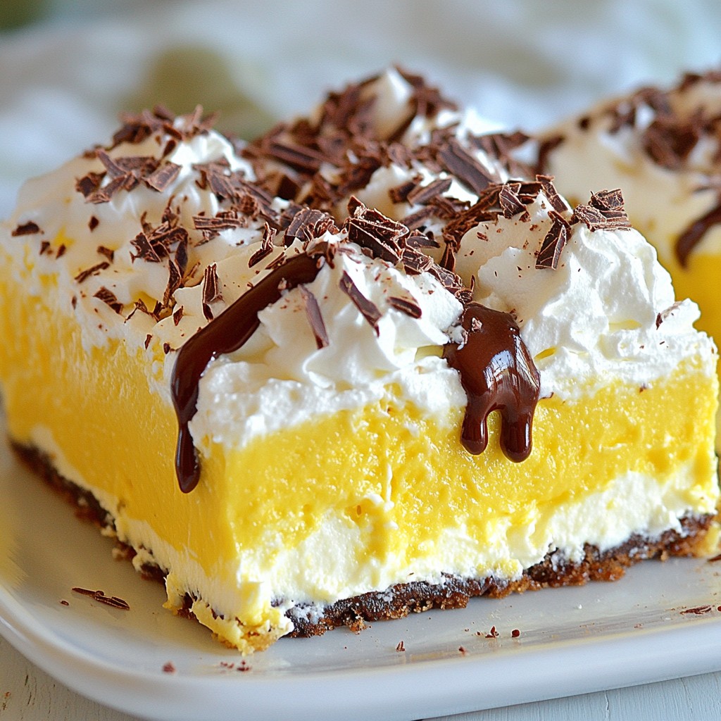 Boston Cream Poke Cake Irresistible Dessert Delight