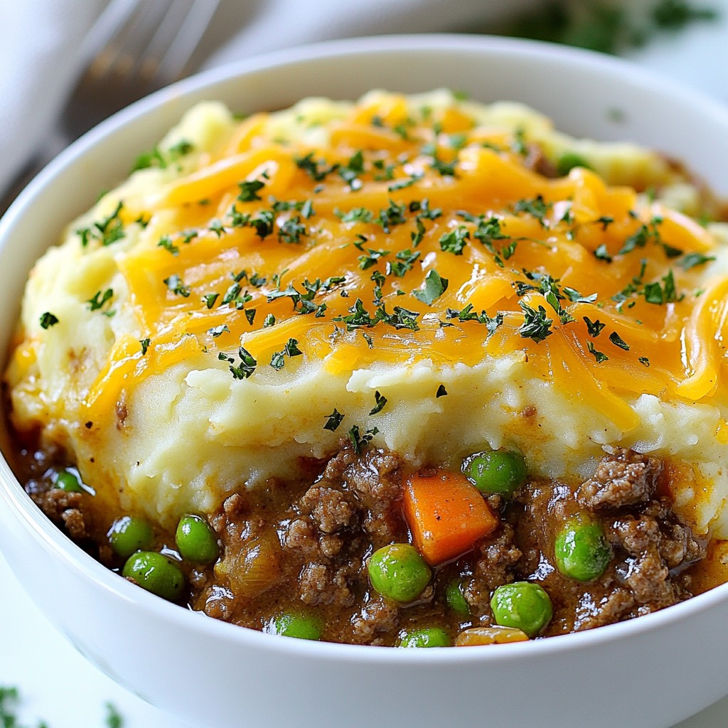 Crockpot Shepherd’s Pie Savory Comfort Food Dish