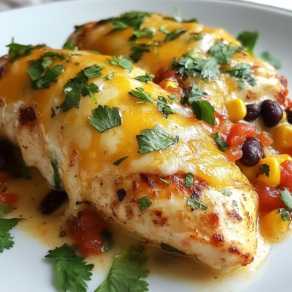 Baked Queso Chicken Flavorful and Easy Dinner Delight