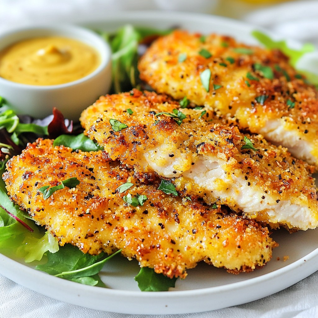 Crispy Chicken Cutlets Irresistible Flavor for Dinner