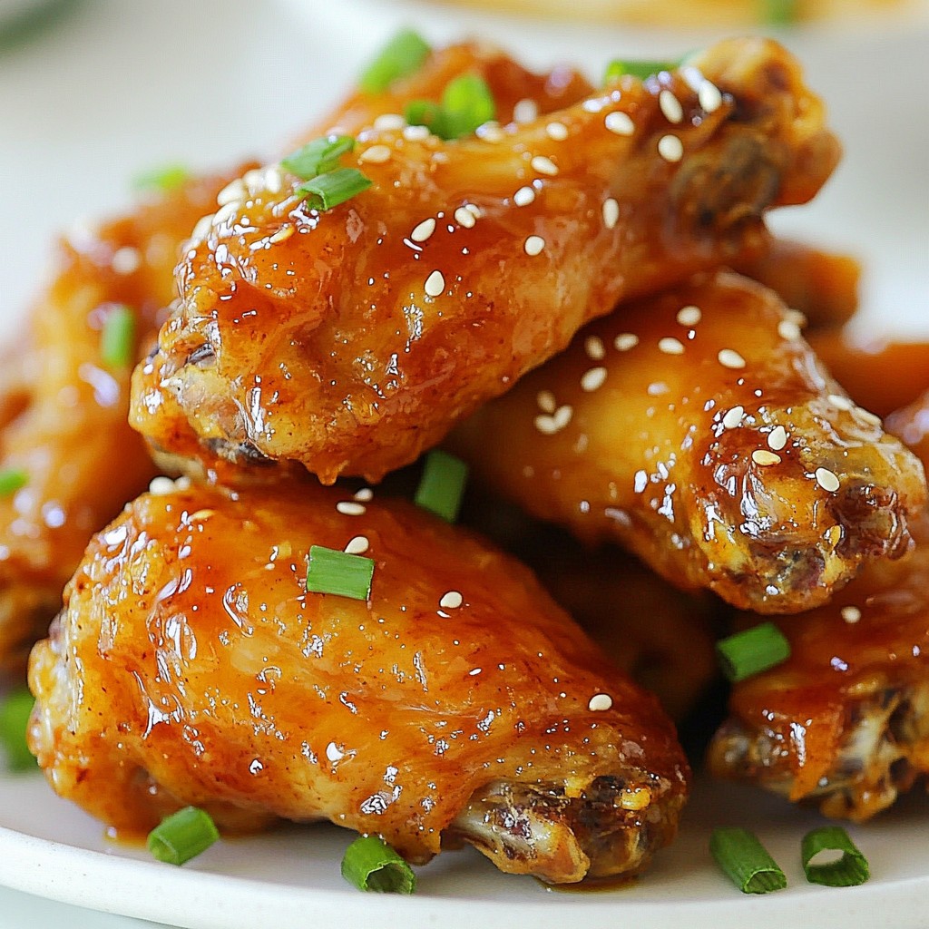 Crispy Honey Garlic Chicken Wings Easy Recipe Guide