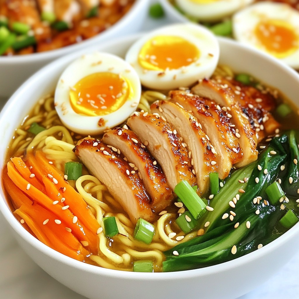 Easy Chicken Ramen Quick and Flavorful Comfort Dish